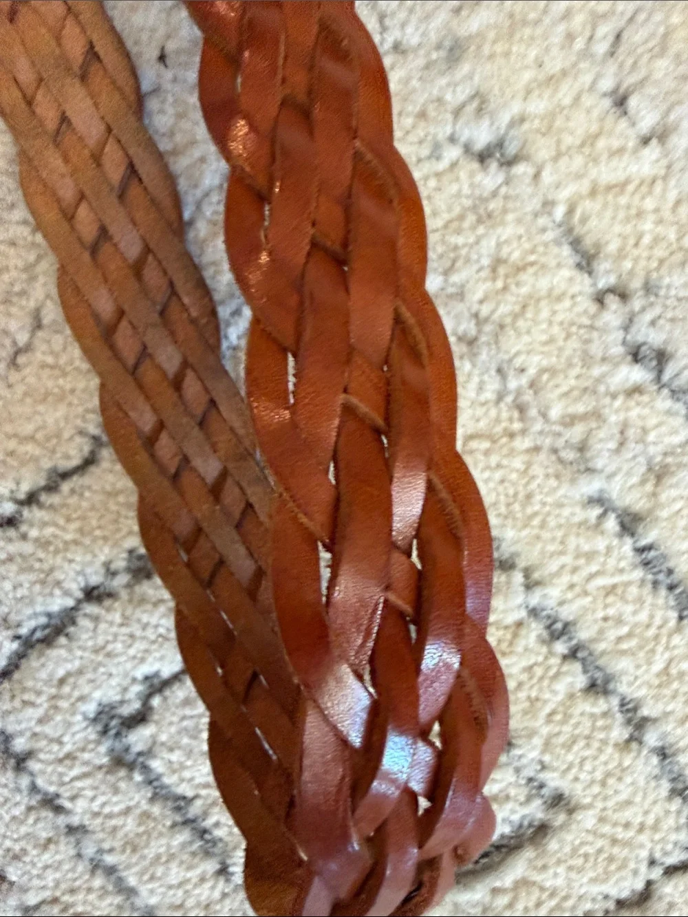 Dior Braided Leather Men’s Belt